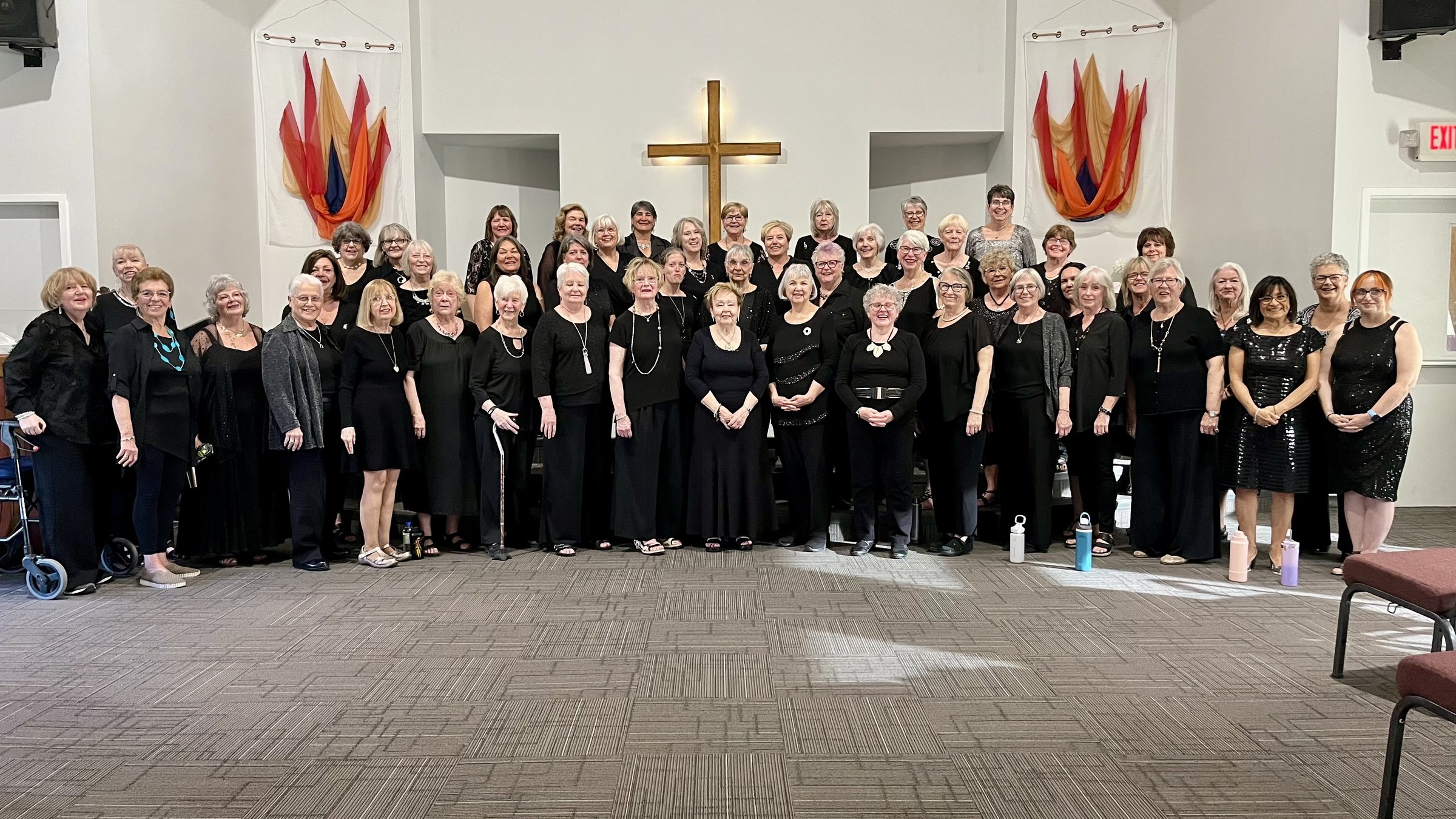 Happy Harmony Choir — all three choirs together